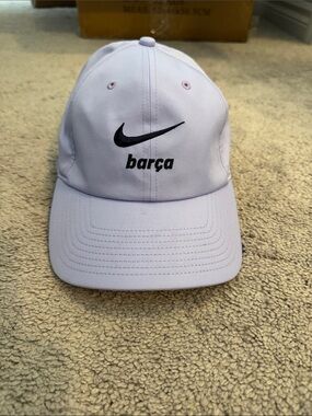 Nike Light Lavender Barça Embroidered Swoosh Cap